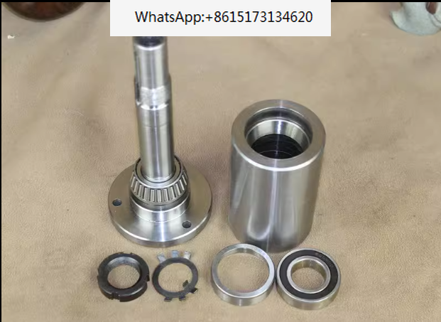 Lathe Head Assembly, 100/125/Lathe Spindle, High-speed Spindle, with Flange, Spindle and Flange
