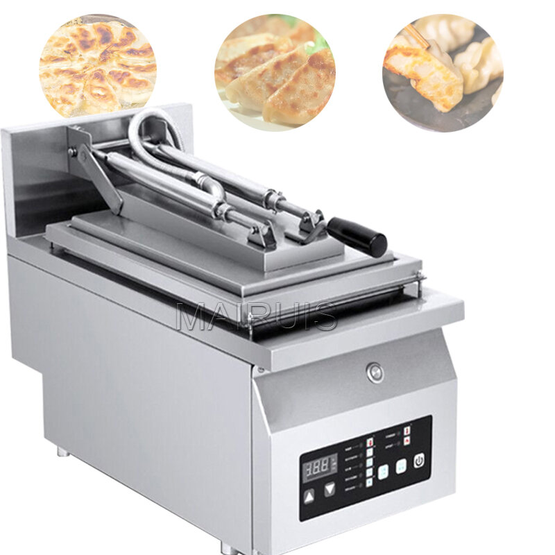Commercial Fried Dumpling Machine Multifunctional Electric Frying Pan Full Automatic Steak Dumpling Frying Machine