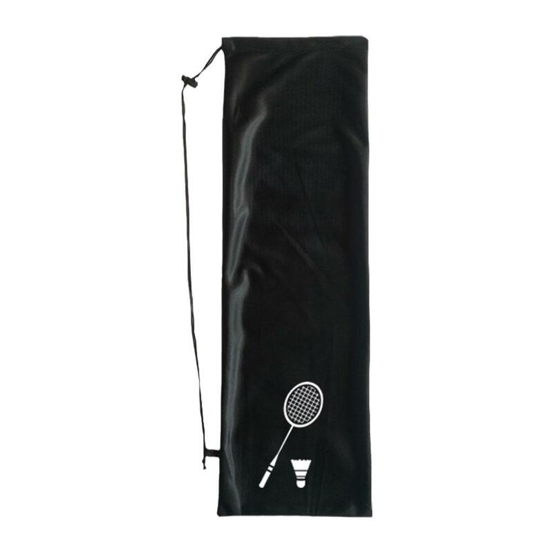 1Pc Plush Cloth Badminton Racket Ball Bag Single Shoulder Diagonal Waterproof Squash Storage Backpack Sport Training Cover