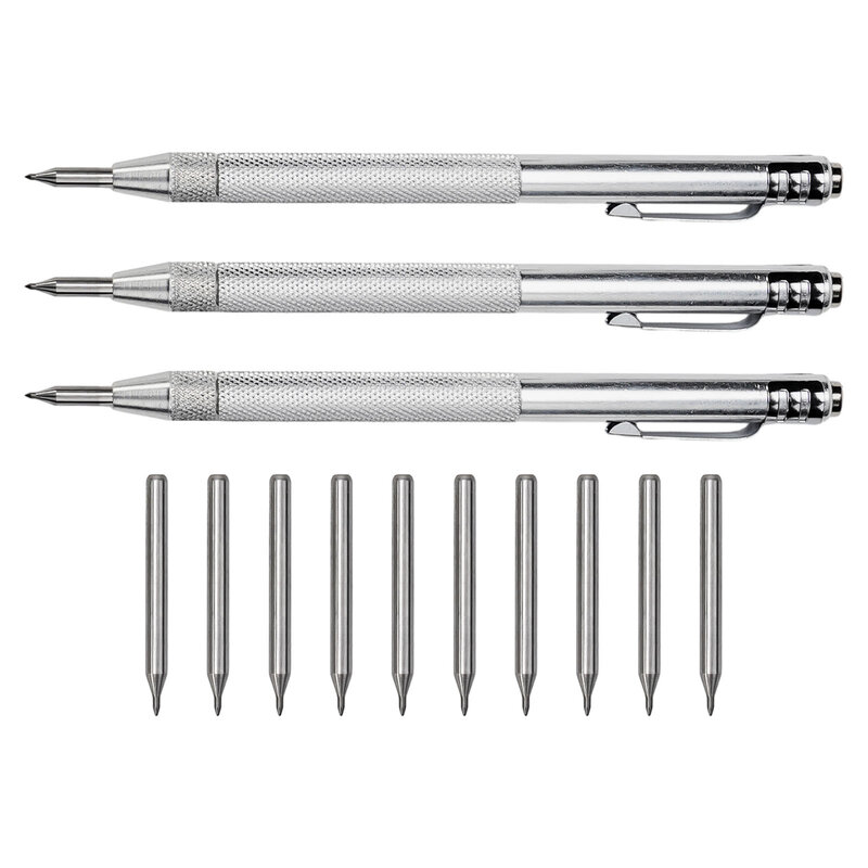 Hand Tool ​Scriber Pen Ceramic 14cm Easy To Store Reliable Replacement Carbide Tip Durable High Quality Material