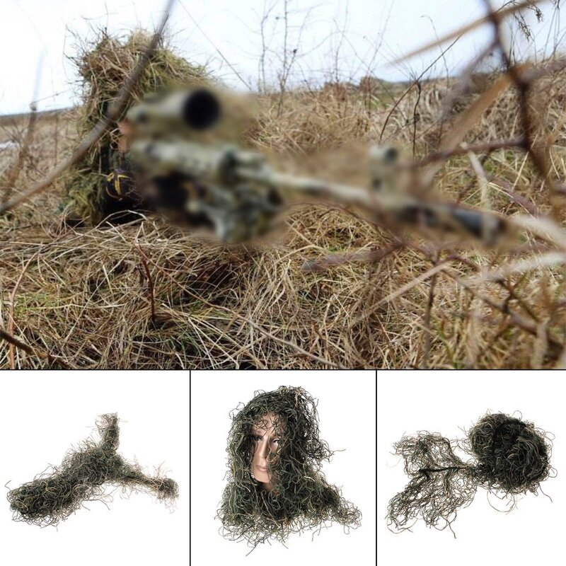 25UC Wrap Rope Camouflage Outdoor Hunting Cover Hiding Gear Game Paintball