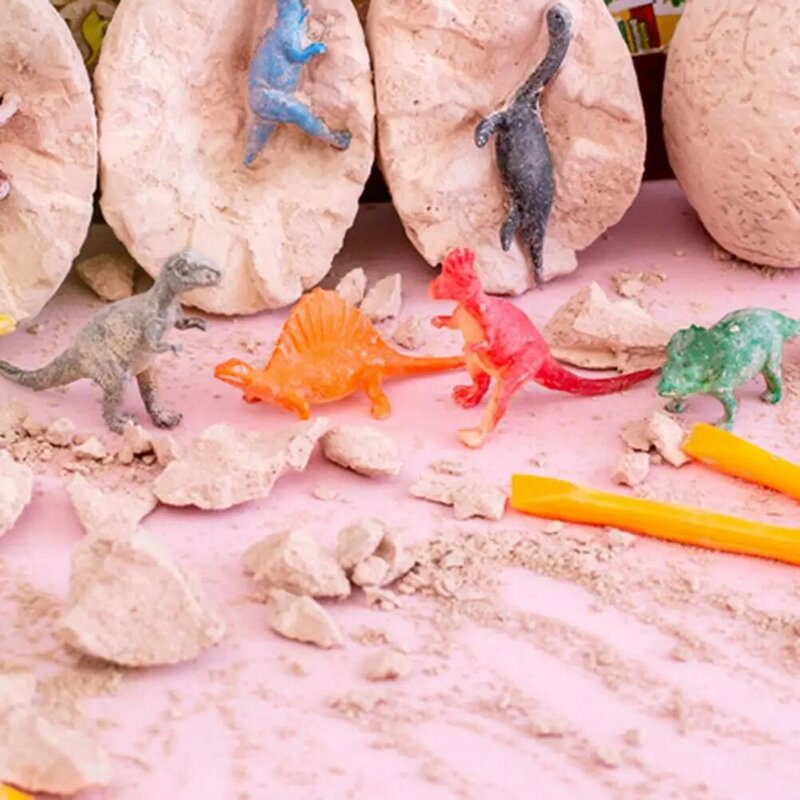 คดี Great ค้นพบ Surprise ไดโนเสาร์ไข่สะดวกไดโนเสาร์ Dig Kit ประณีตสำหรับเอสเทอร์