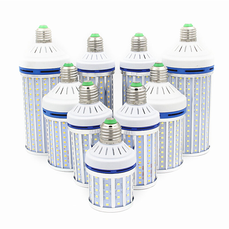 5 sztuk/partia 80W 100W 150W 200W 250W Lampada kukurydza żarówka aluminiowa lampa E27 E26 E39 E40 LED Spot light AC110 220v oświetlenie komercyjne