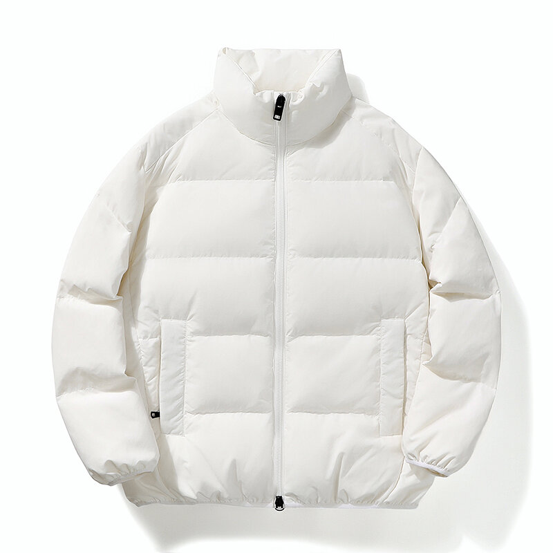 UETEEY zimowe ciepłe 90 biała kurtka puchowa dla mężczyzn kobiet dopamina na zewnątrz wiatroszczelna gruba para Unisex ocieplana kurtka Streetwear