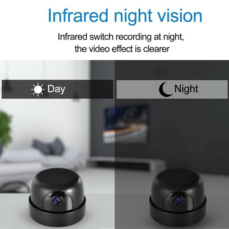 Kamera WiFi Monitor bayi 1080P Mini kamera keamanan dalam ruangan AI pelacakan Audio Video HD kamera penglihatan malam