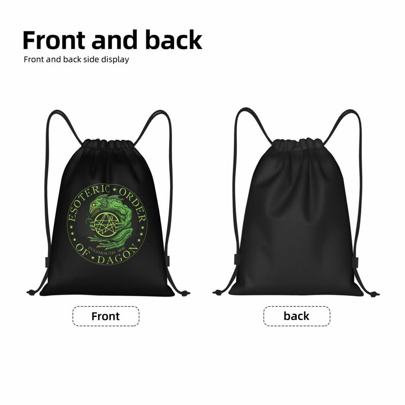 The Call Of Cthulhu рюкзаки с застежкой-шнурком Женский легкий Lovecraft Mythos Monster Gym спортивный рюкзак мешки для путешествий