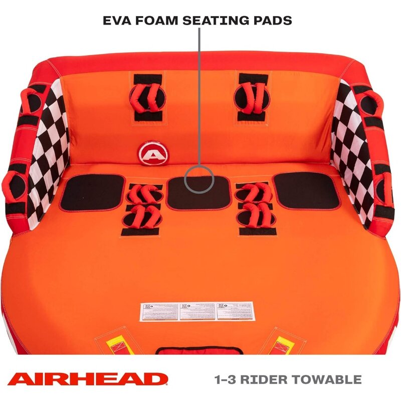 Super Mable, 1-3 Rider Towable Tube for Boating