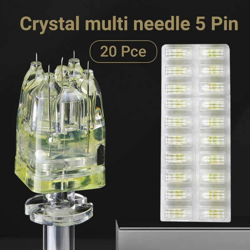 Hete Verkoop 32G 2.0Mm Kristal Multi Naald Wegwerp Steriele Vijf Naald Enkele Verpakking High-End Materiaal Multi-Naalden
