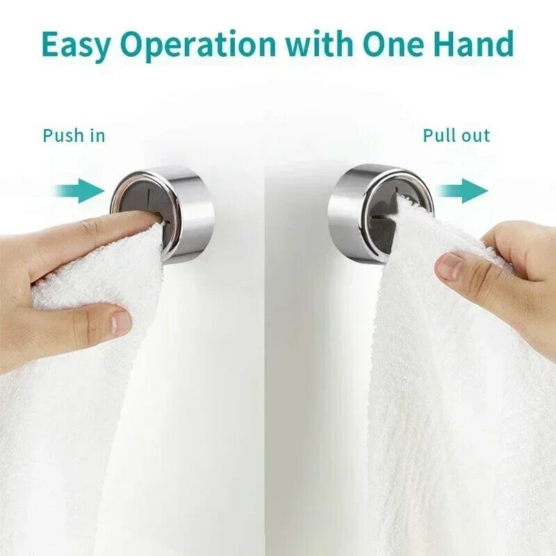 4/1Pcs Self Adhesive Towel Plug Holder Wall Mounted Bathroom Organizers Towel Hooks Storage Rack Kitchen Rags Dishcloth Clips
