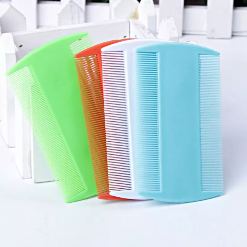 Double Sided Head Lice Comb Protable Fine Tooth Head Lice Flea Nit Hair Combs for Styling Tools Hair Comb Hair Accessories