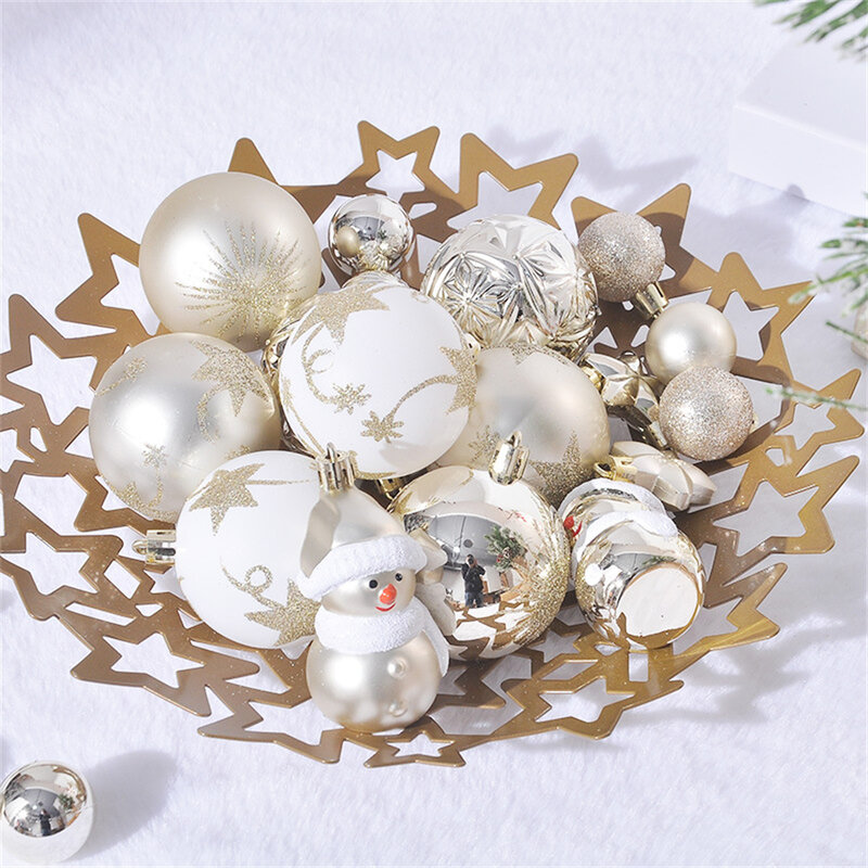 Árvore de Natal Pendant Balls, Ornamento, Decoração para casa, 70pcs