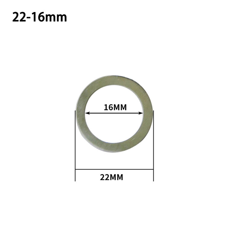 Anillo de hoja de sierra Circular de 10/16/20/22/25, 4/30/32/35mm, anillo de conversión de reducción, disco de corte, herramienta de carpintería, arandela de corte