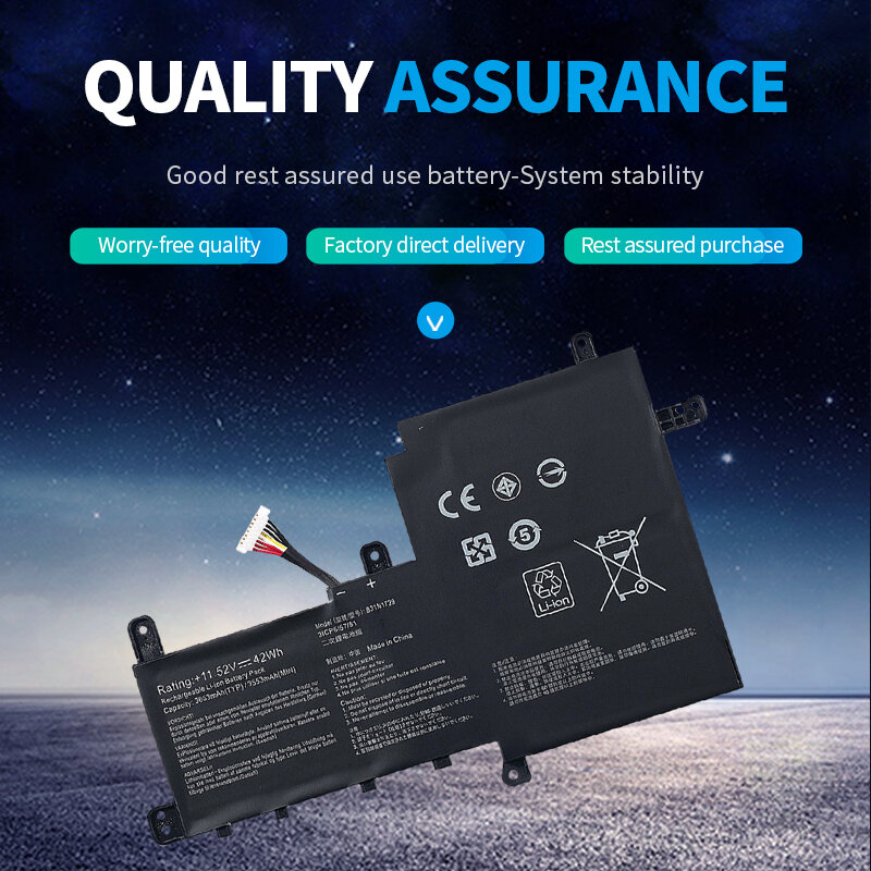 Somi baru Battery baterai Laptop untuk ASUS VivoBook S15 S530 S530F S530FA S530FN S530UA S530UF S530UN X530FN X530FN-1A