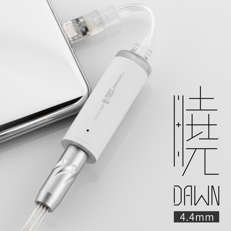 New DAWN Amplifier portabel, pengeras suara portabel performa tinggi penuh USB DAC/AMP mendukung DSD256 4.4mm seimbang/3.5mm USB tipe-c