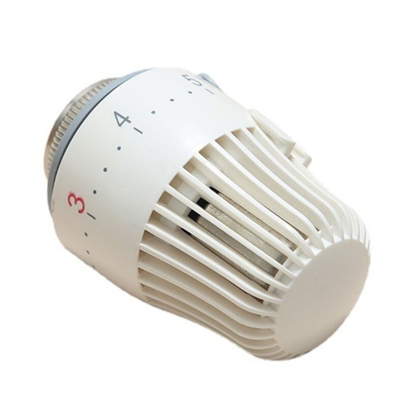Przyjazny dla użytkownika termostat oszczędzający energię, regulacja temperatury 2 sztuki do grzejników Dropship