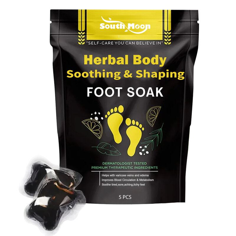 Herbal Foot Bath Soak Beads, Slimming Beads, Body Sculpting, Herbal Ingredients, Adequado para Perda de Peso