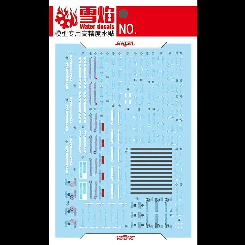 Model Decals Water Slide Decals Tool For 1/60 PG Divine Expansion Set Fluorescent Sticker Models Toys Accessories