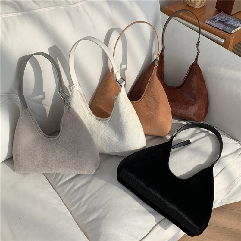 Women's Bag 2023 Brand Designer Zipper Small Handbags Lady Fashion Shoulder Bag PU Leather Casual Hobo Bags