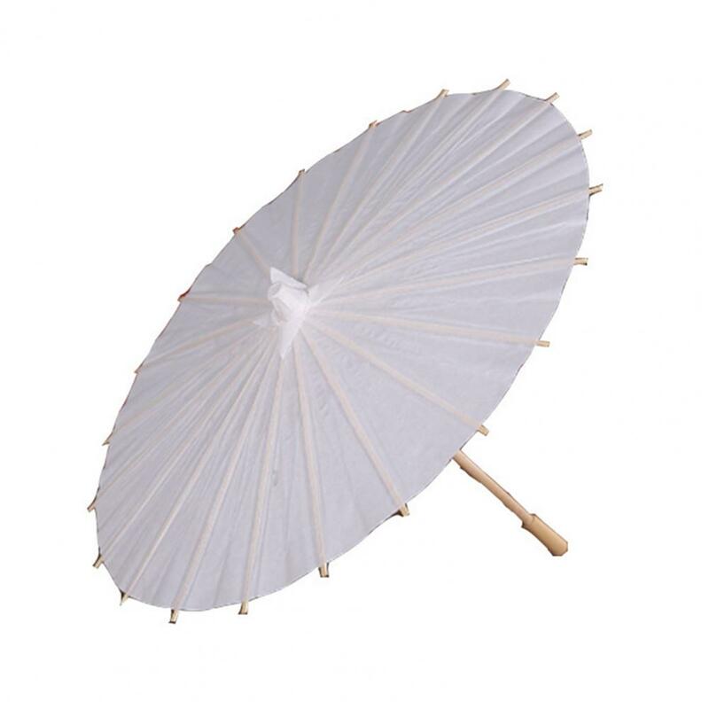 Традиционный китайский зонт в китайском стиле, бумажный бамбуковый зонтик для творчества, украшение для рисования для девичника невесты, вечеринки, сцены