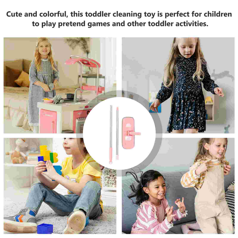 Пластиковая швабра, игрушка для уборки детей, обучающая игрушка для малышей, Детская Швабра для ролевых игр