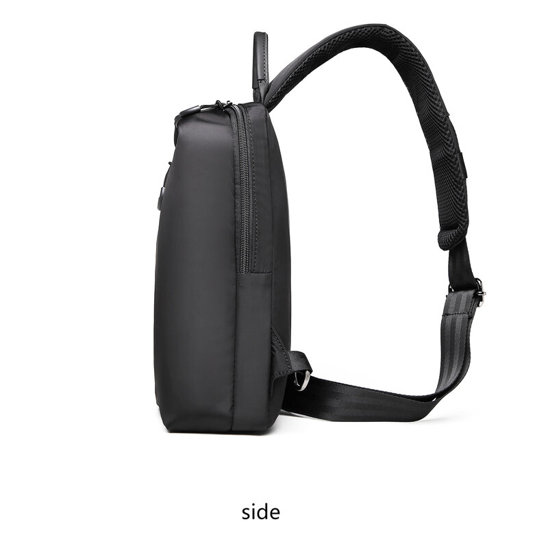 Multifunction Chest Bags Pack Waterproof Large Capacity Crossbody Shoulder Bag For Men Travel Sling Bag Fits in 11inch