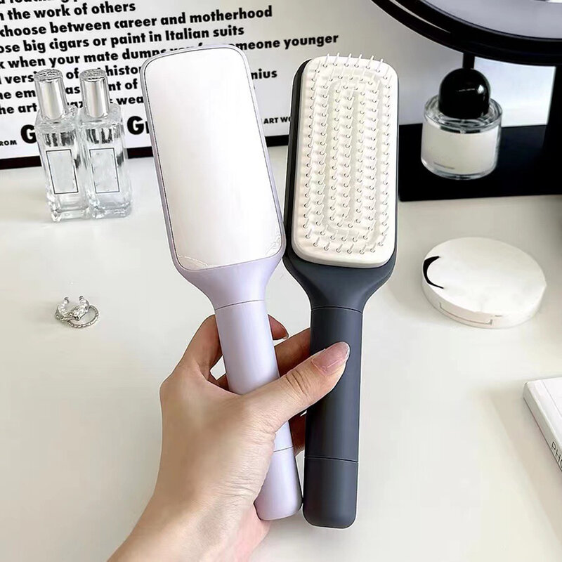 Rotating Telescopic Self-Cleaning Comb For Women Massage Air-Bag Hair Comb Anti-Static Scalp Smoothing Hair Brush For Daily Use