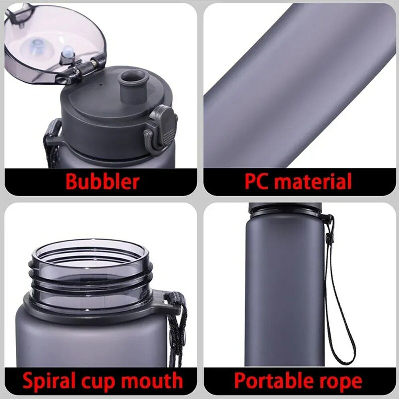 Leak Proof Resistant portátil Travel Sports Water Cup, Dragon Ball, vermelho, verde, azul, preto, plástico, acampamento ao ar livre, Son Goku, 560ml