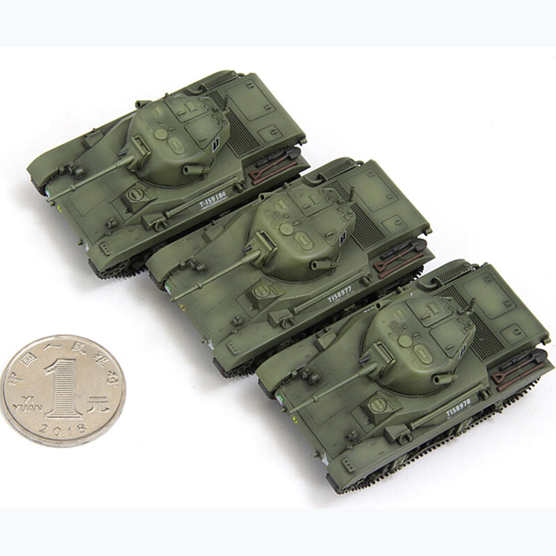 M-22 매미 탱크, 영국 육군 1:72 플라스틱 체중계 장난감, 선물 수집 시뮬레이션 디스플레이