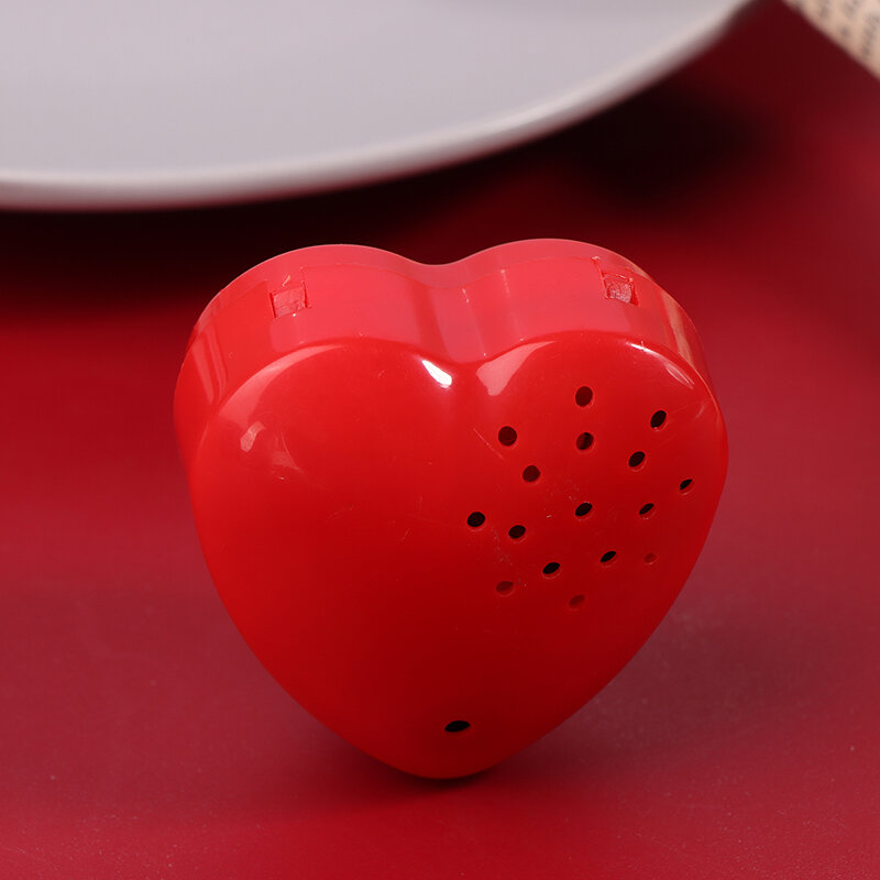 Dyktafon w kształcie serca Mini rejestrator programowalny nagrywanie dźwięku do pluszowych zabawek pluszowych lalek