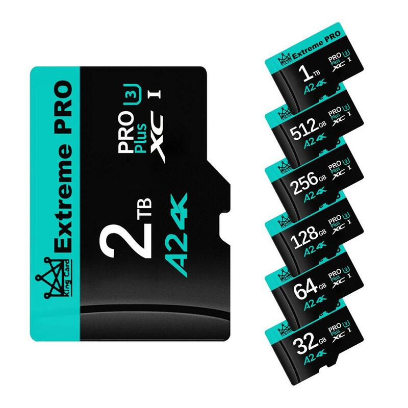 메모리 카드 무료 어댑터 포함, 클래스 10 SD/TF 카드 플래시 메모리 카드, 휴대폰용 확장 스토리지, 2TB, 1TB, 512GB, 256GB, 128GB