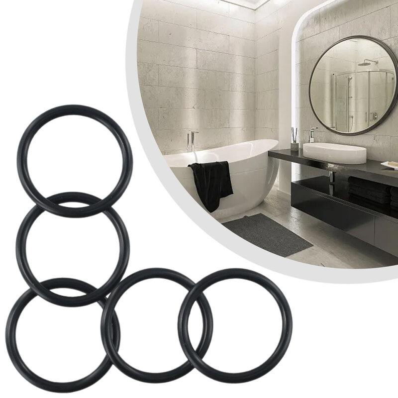 Sello de junta tórica práctico y duradero de alta calidad, repuesto de goma útil, drenaje de lavabo, diámetro interior de 28mm