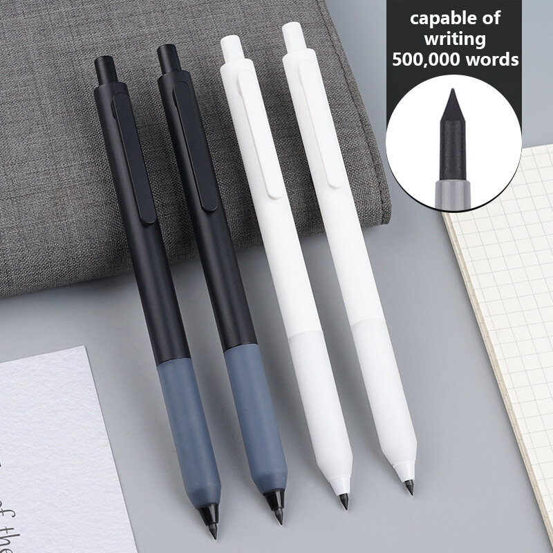 Nowa nieograniczona prasa do pisania ołówkiem bez atrakówki zestaw do szkicowania magiczne ołówki mechaniczne do malowania w szkole materiały piśmiennicze prezent dla dzieci