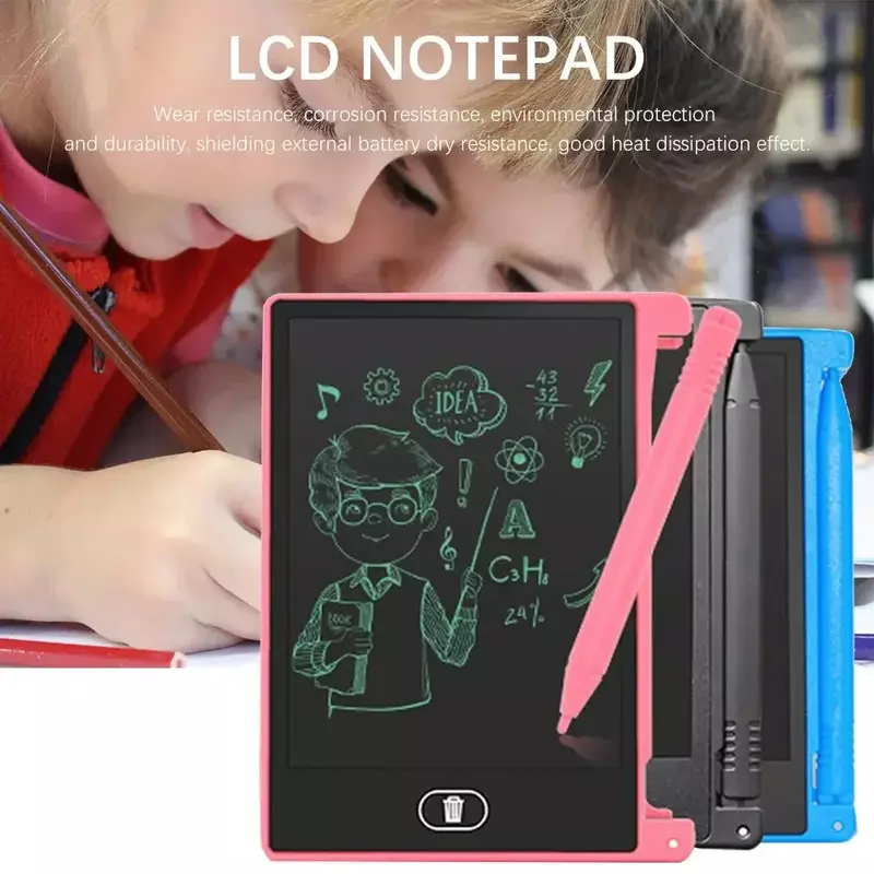 Spielzeug für Kinder 4,4 Zoll elektronisches Zeichenbrett LCD-Bildschirm schreiben digitale Grafik Zeichen tabletten elektronische Handschrift Block