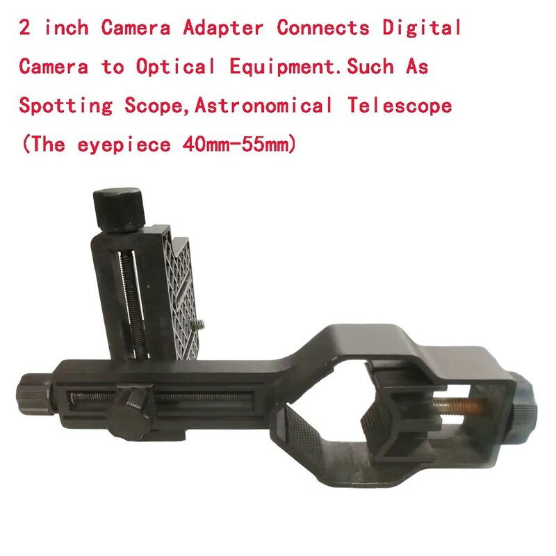Visionking-Universal Camera Adapter, Spotting Scope, Fotografia Bracket, Acessório Telescópio, Tire Foto, 40-55mm