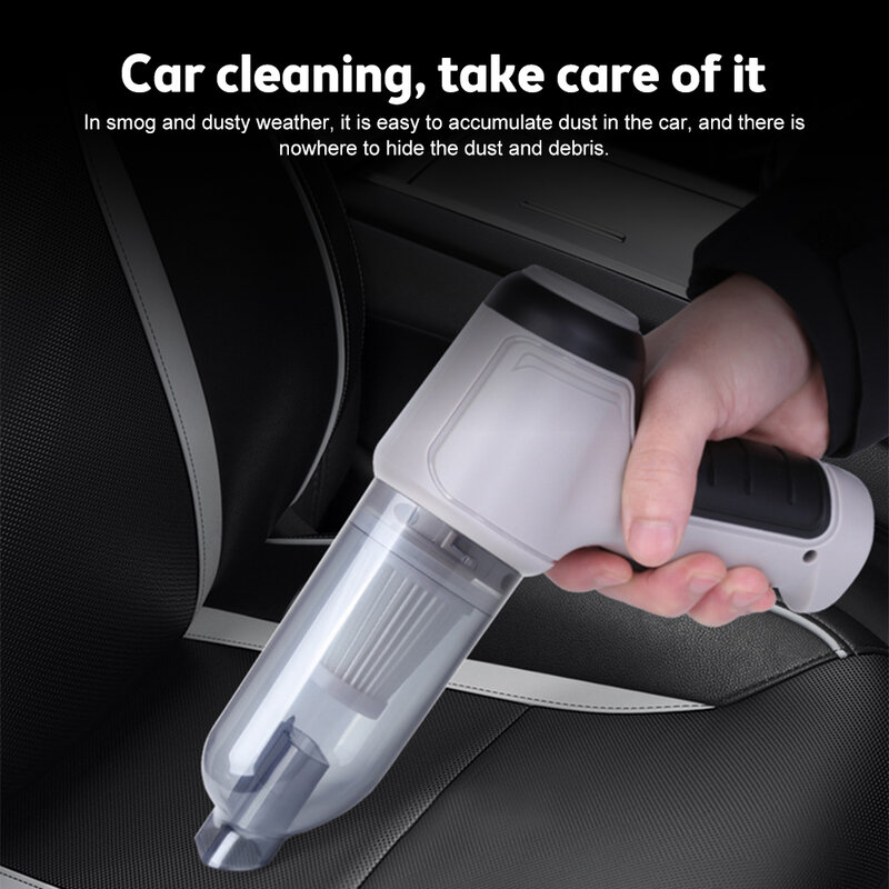 9000Pa Car Wireless Vacuum Cleaner 120W 3 in 1 Blowable Cordless Handheld Auto Vacuum Home & Car Dual Use Mini Vacuum Cleaner