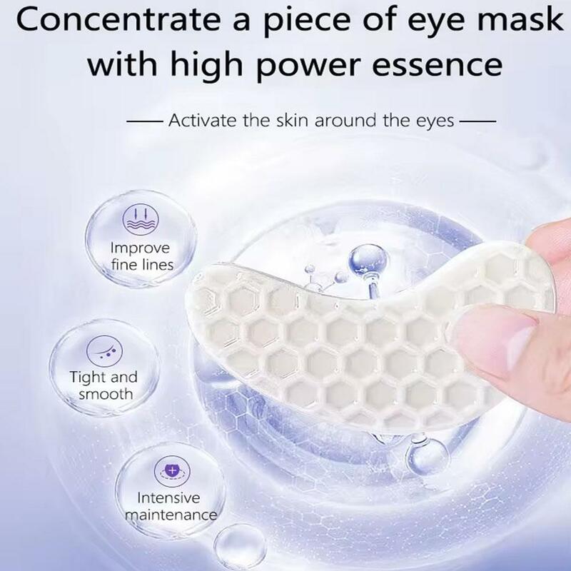 Collagen Eye Mask Crystal Removes Wrinkles Bags Reduces Fine Lines Wrinkles Lightens Dark Circles Puffiness Eye Bags Skin Care