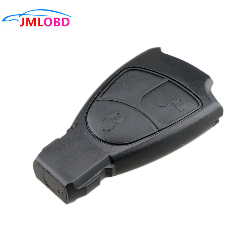 2024 New Car Key Shell Case 3 Buttons Remote Control Key Case Fit For MercedesBenz W203 W211 W204 Replacement Fob Case