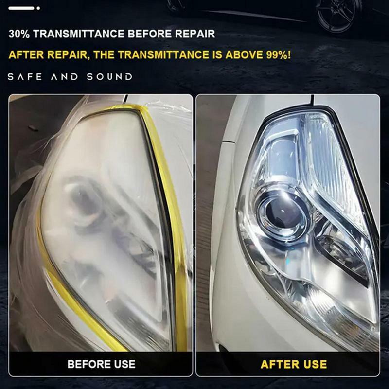 Headlight Lens Restorer Headlight Repair Cleaner 300ml Effective Fast & Easy Car Headlight Repair Fluid Remove Scratches