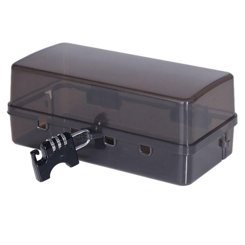 Boîte électrique résistante aux intempéries, boîtes de rangement pour prises Snow-Verde, antivol extérieur, boîte multifonctionnelle pour prises