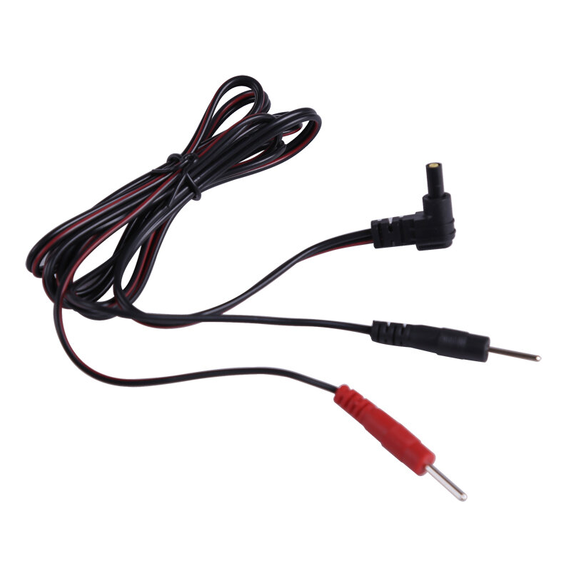 Электродные свинцовые провода, стандартные соединительные кабели для мышечных стимуляторов Tens/Ems, электродные прокладки, массажные цифровые терапевтические машины