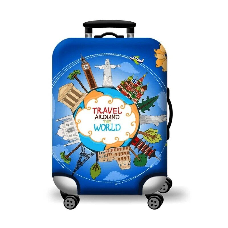 Housse de valise élastique manchon de protection anti-poussière pour protecteur de valise 18-32 pouces housses de valise en