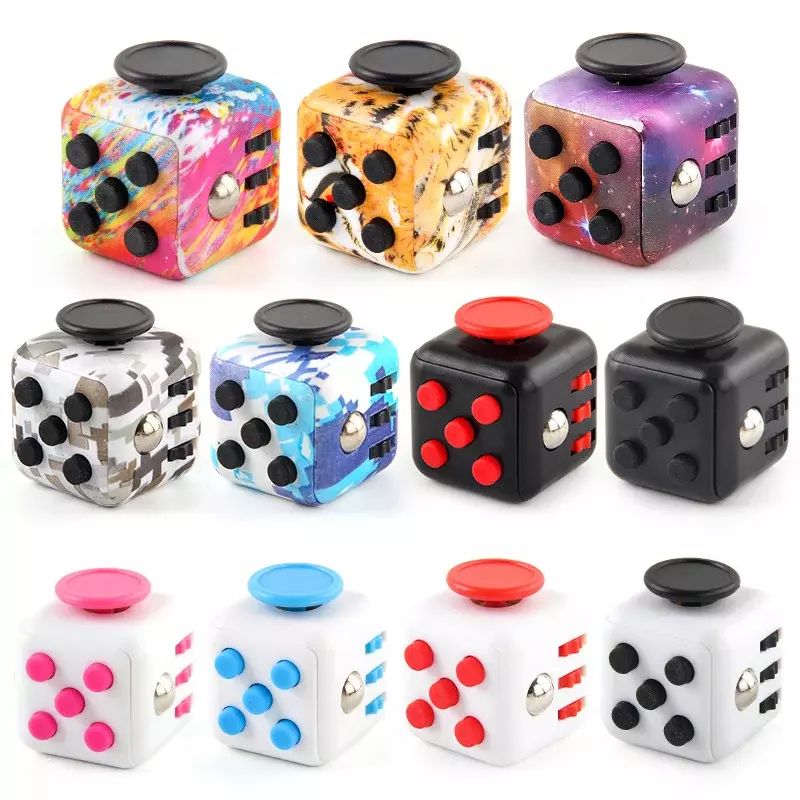 New Antistress Fidget Compression Sensory  New Novelty Magic Dice Toys for Children Adults Stress Relief Toys Kids Fidget Toys