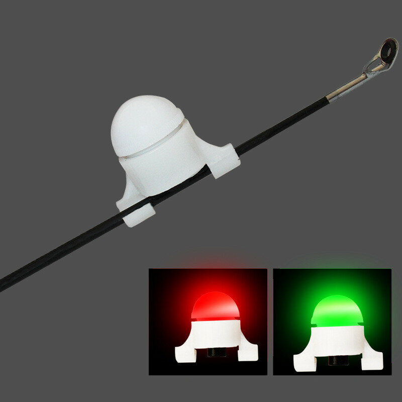 Электронная рыболовная светодиодная лампа, сигнализация клева, рыболовное снаряжение, индикатор предупреждения о наконечнике удочки, карпа, для ночной рыбалки, авто