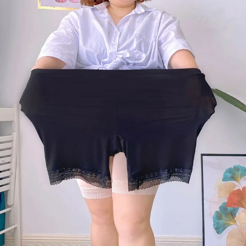 New Summer Female Panties Lace Seamless Safety Short Pants Women's High Waist Stretch Shorts Briefs Slimming  Under Skirt Shorts