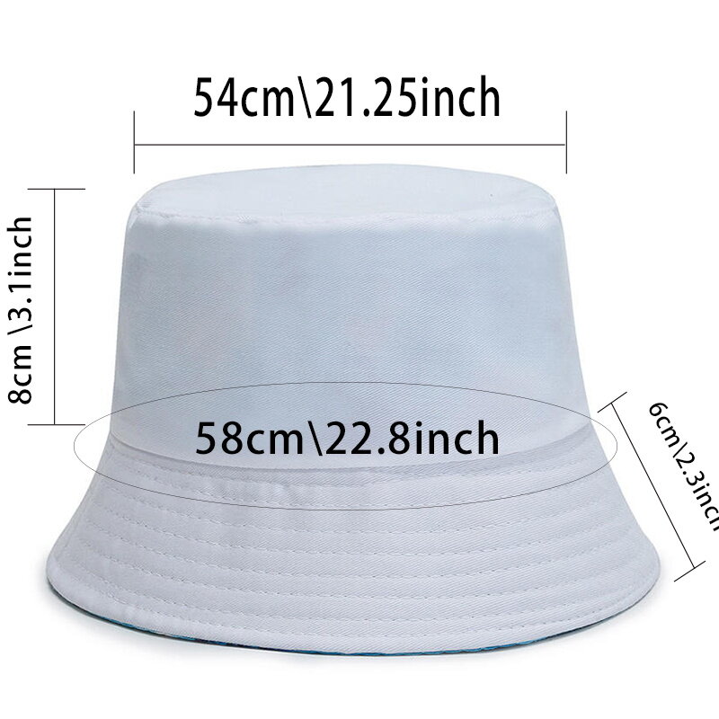 New Unisex Cotton Bucket Hats Women Sunscreen Visors Cap Astronaut Print Double-sided Fisherman Caps Outdoor Casual Fishing Hat