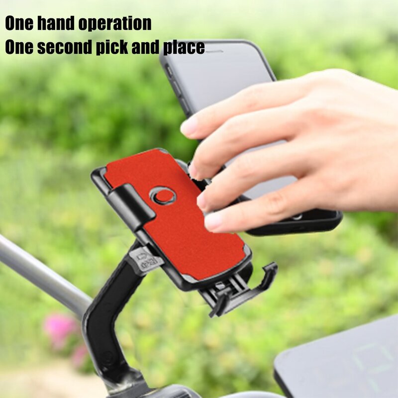 Universal Phone Holder Motorcycle Mount Stand GPS Mobile Cellphone Support Multifunctional Motor Smart Phones Holders