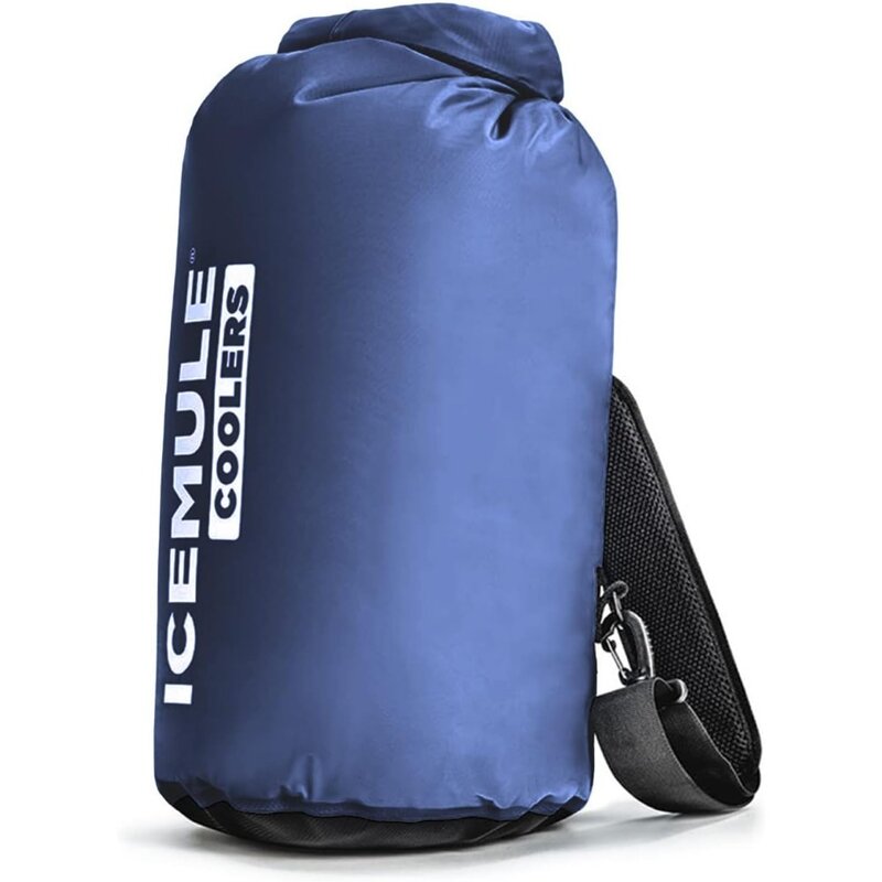 Enfriador de mochila plegable clásico, manos libres, 100% impermeable, 24 + horas de refrigeración, Enfriador de lado suave