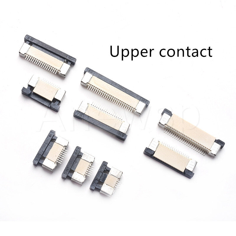 5 Pcs/Lot FFC/FPC Spacing of 0.5mm，Draw-Out Type，4/5/6/7/8/9/10/11/12/14/16/18/20/22-60p Flat Cable Connector