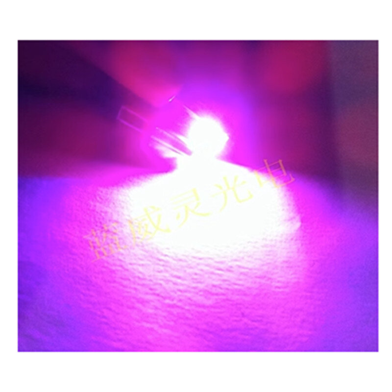 50 шт. Φ-светоизлучающие диоды, SMD-патч 5050, Фотоэлементы с блестками розового и фиолетового цветов