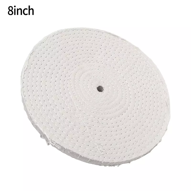 White Cloth Buffing Wheel Drill Grinding Wheel Buffing Wheel Felt Wool Polishing Pad Abrasive Disc For Grinder Rotary Tool
